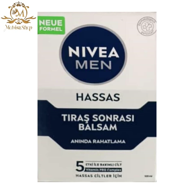افترشیو نیوآ مدل HASSAS TIRAS SONRASI BALSAM حجم 100 میلی لیتر