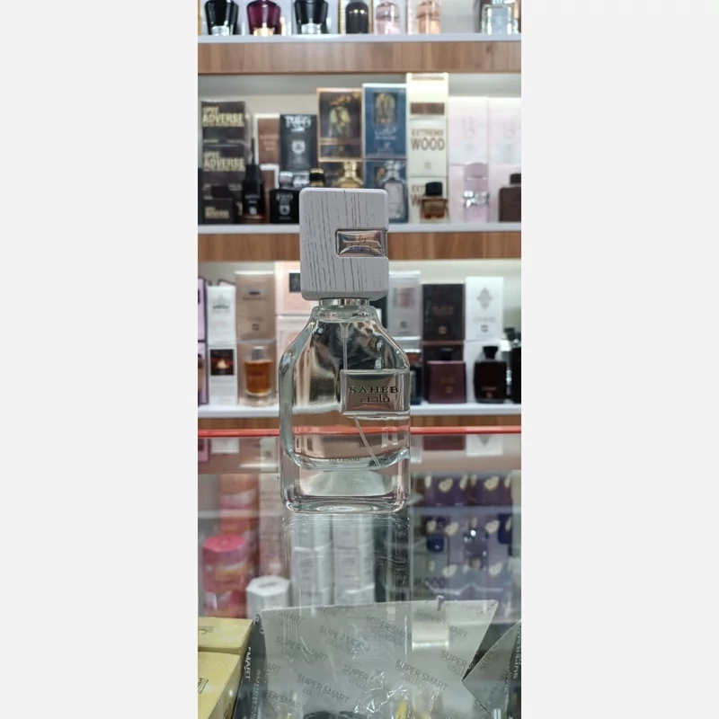 عطر ادکلن صاحب اینتنس سفید ارض الزعفران Saheb Intense(پس کرایه)
