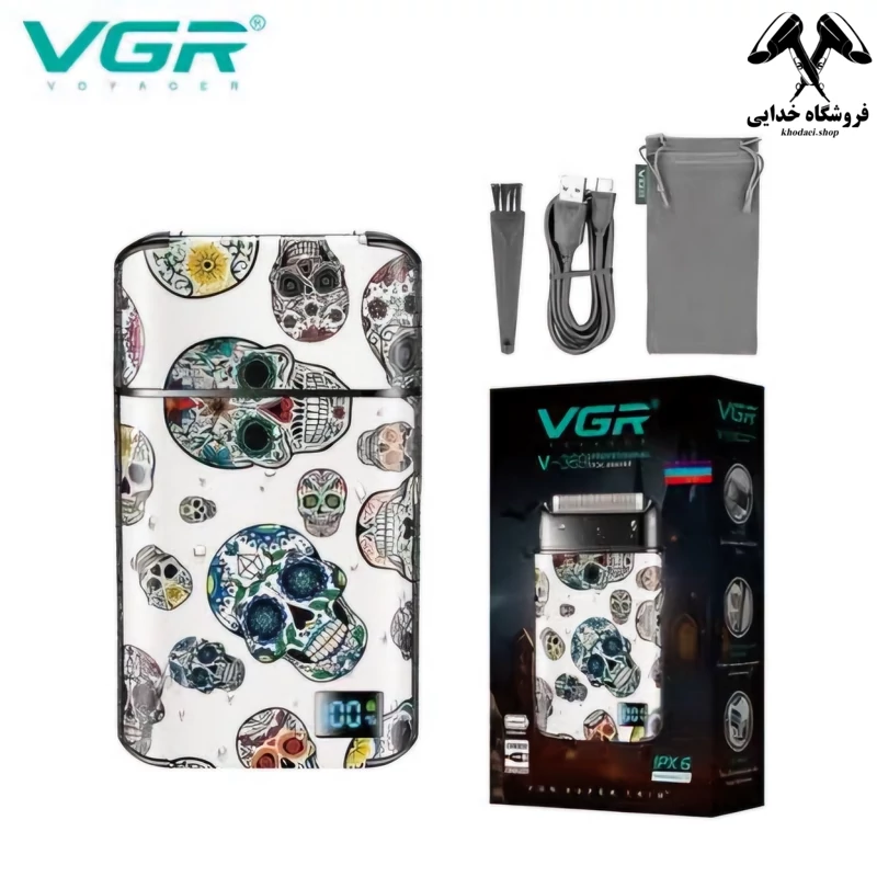 شیور موی سر و صورت وی جی آر مدل V-369
