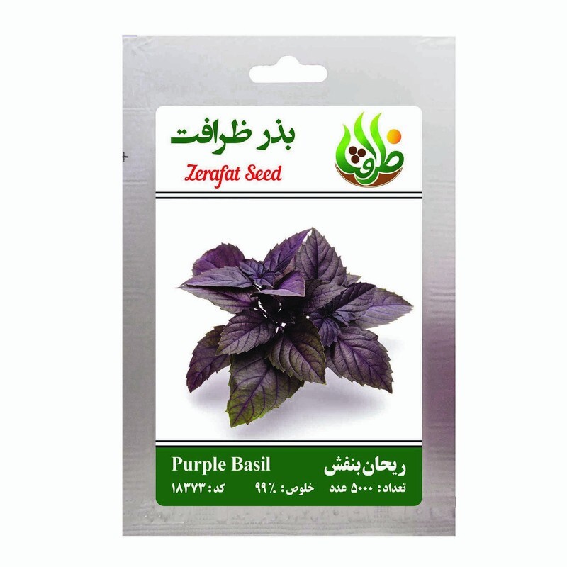 بذر ریحان بنفش مدل BZ18373مدل 1