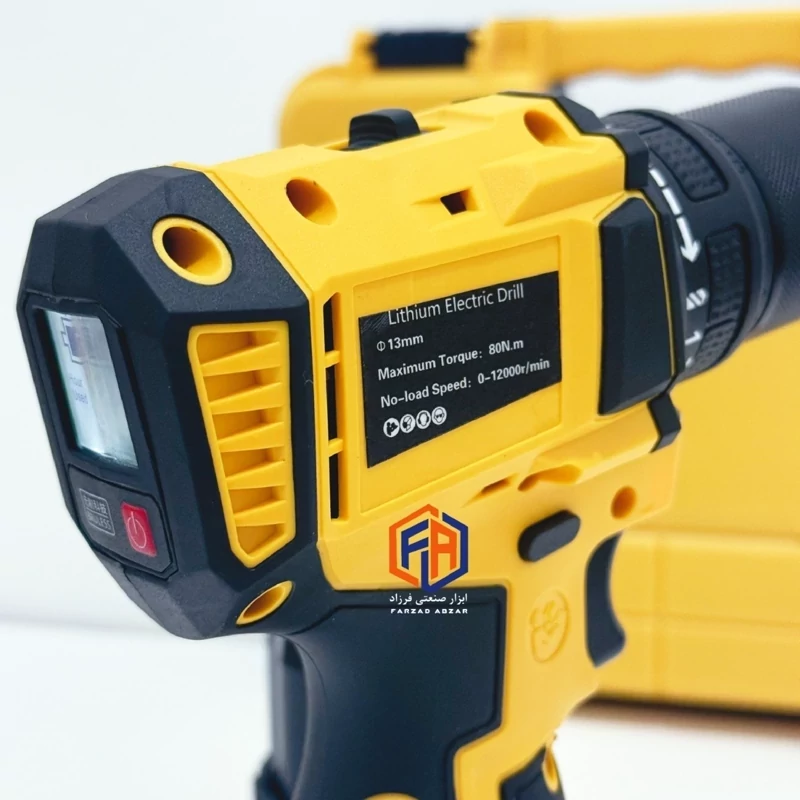 دریل شارژی 24 ولت دیوالت موتور براشلس مدل DEWALT-24