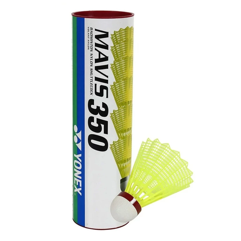 ارسال پس کرایه پستی توپ بدمینتون یونکس مدل Mavis 350 بسته 6 عددی سایز 6
