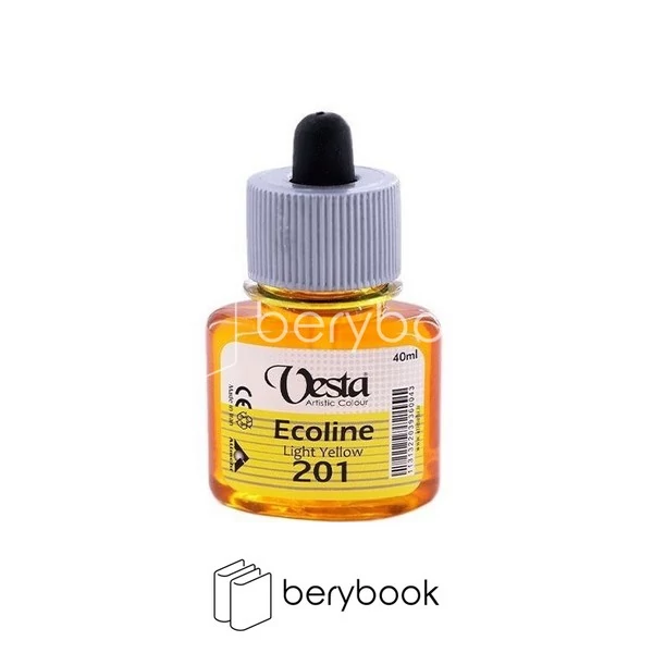 vesta / وستا / اکولین / 40 میل / light yellow / کد 201