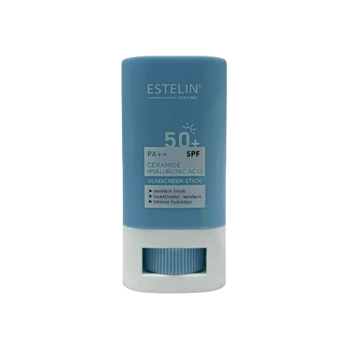 ضد آفتاب استیکی استلین مدل هیالورونیک اسید و سرامید SPF50