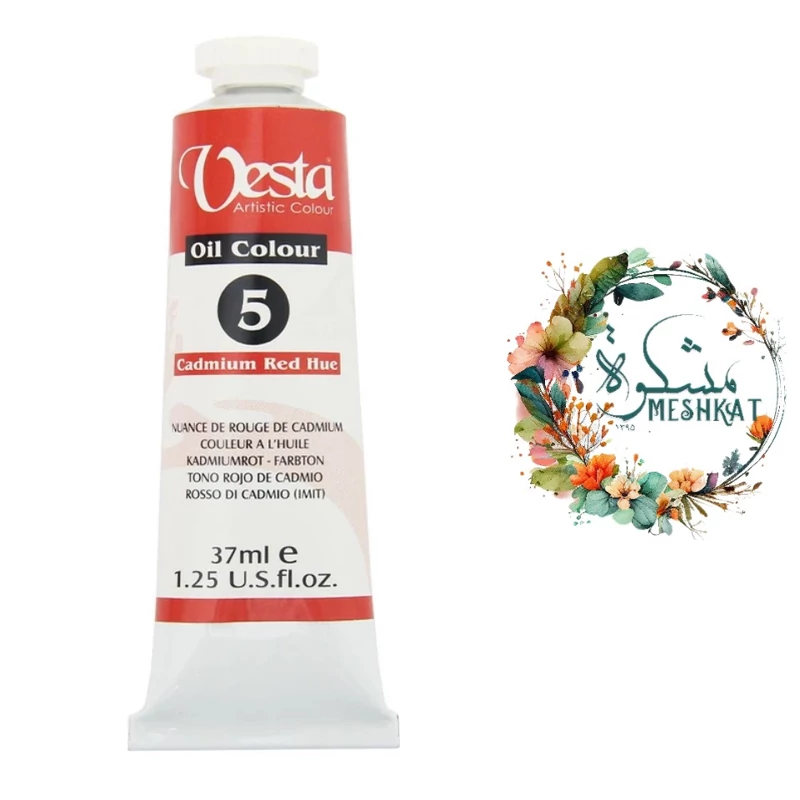 vesta / وستا / اکرلیک / 75میل / cadmium red hue / 5