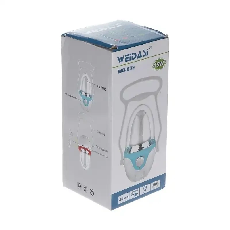 چراغ اضطراری فانوسی ویداسی مدل wd-833