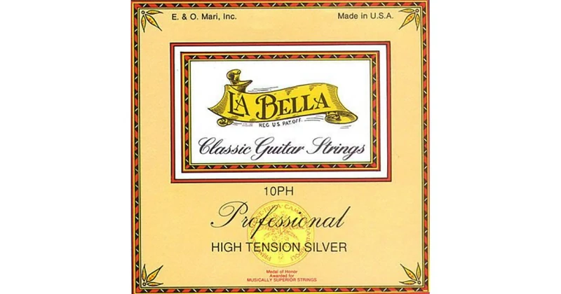 سیم گیتار کلاسیک La bella مدل 10ph