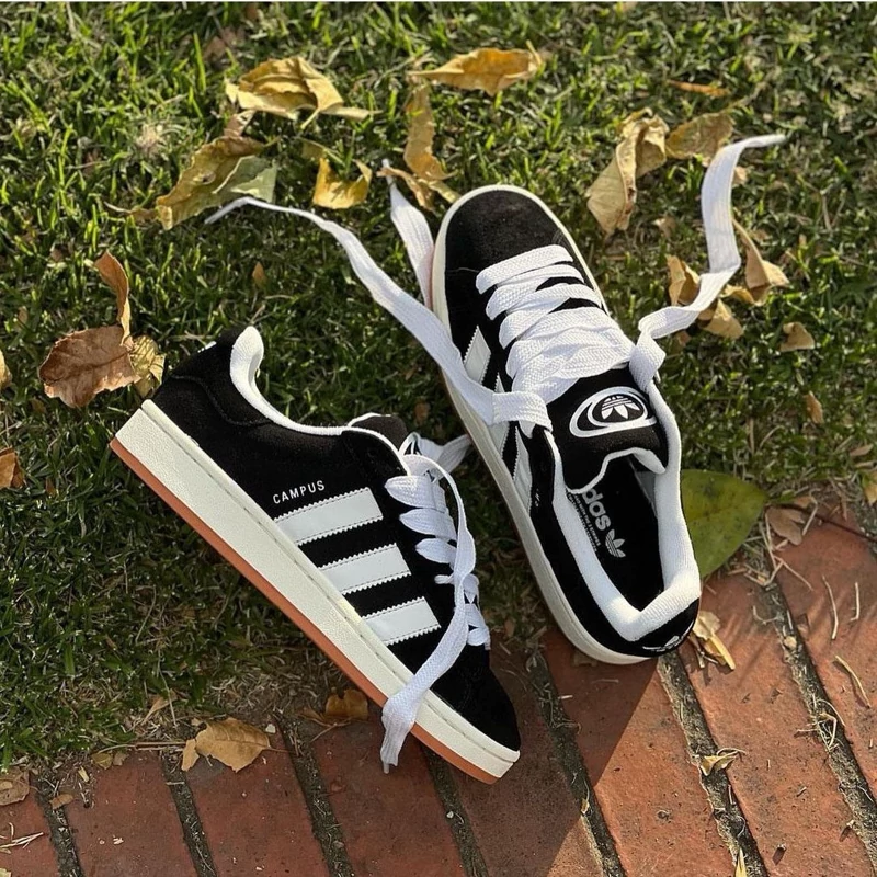 کفش کتونی آدیداس کامپوس کمپوس مردانه زنانه مشکی سفید 