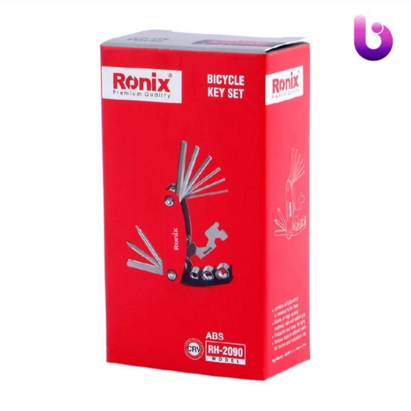 کیت سرویس دوچرخه 16 پارچه چاقویی رونیکس RH-2090 کد محصولkA01040550