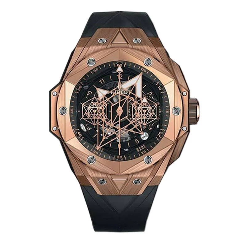 ساعت مچی هابلوت کهکشانی نقره طوسی Hublot Kahkeshani