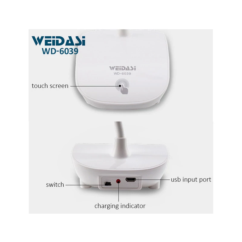 چراغ مطالعه شارژی ویداسی مدل WD-6039