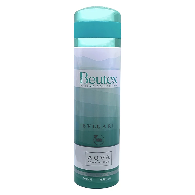 اسپری بیوتکس بولگاری آکوا Bvlgari aqua حجم 200 میلی لیتر 