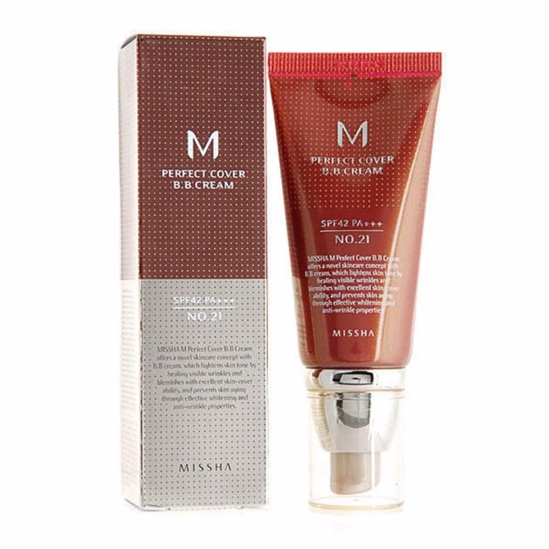 بی بی کرم پرفکت کاور میشا 50 میل Missha M Perfect Cover BB Cream