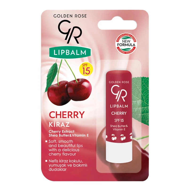 بالم لب گیلاس گلدن رز Spf 15