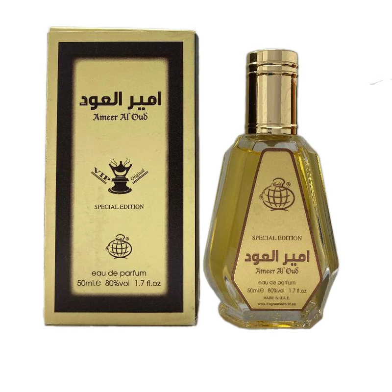 ادکلن امیر عود برند فراگرنس ورد حجم 50 میل