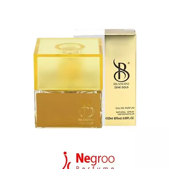 مینی ادکلن زنانه برندینی مدل ZENE GOLD با ماندگاری بالا ( 25 ML ) 