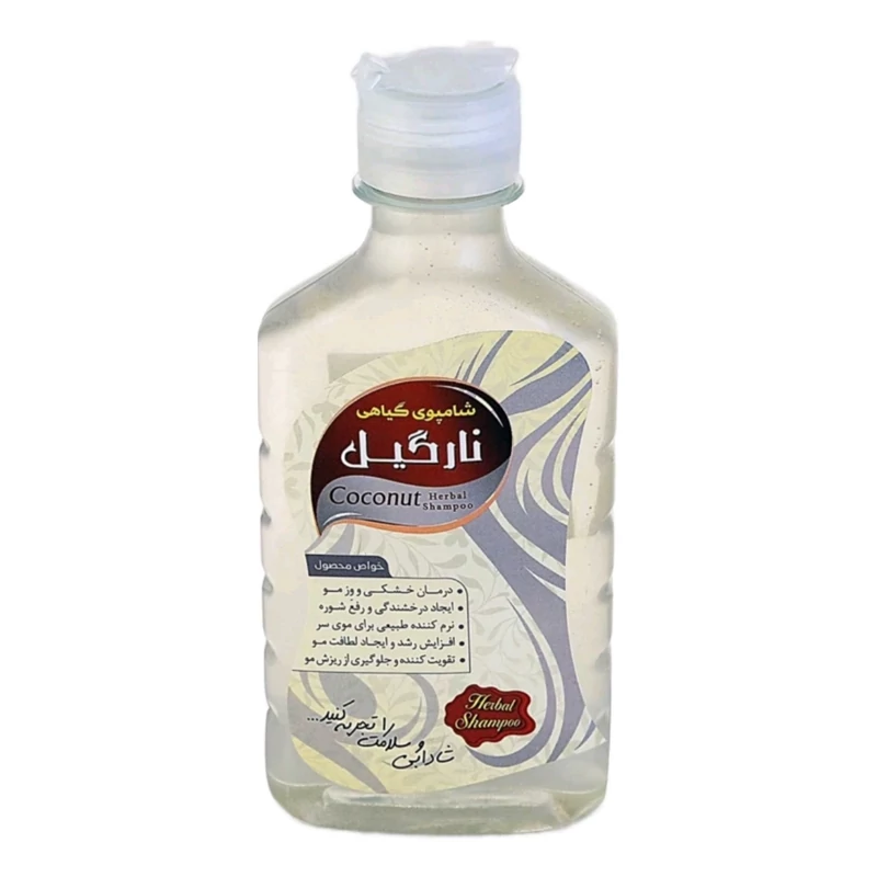 شامپو نارگیل ممتاز فدک طهور (نرم کننده، ضدریزش مو)