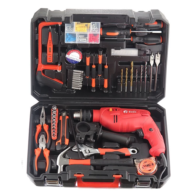 دریل چکشی ادون مدل ED-115TZ مجموعه 46 عددی پس کرایه