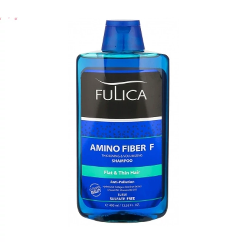 شامپو تقویت کننده مو فولیکا مدل Amino Fiber حجم 400 میلی لیتر