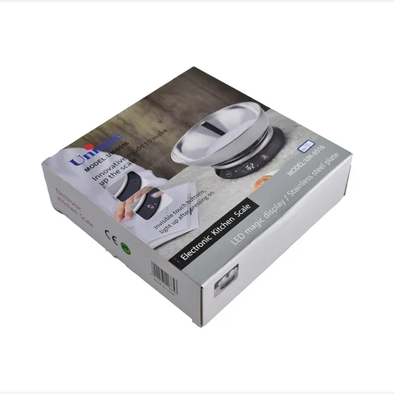 ترازوی آشپزخانه 5 کیلویی کاسه دار استیل مدل 6516