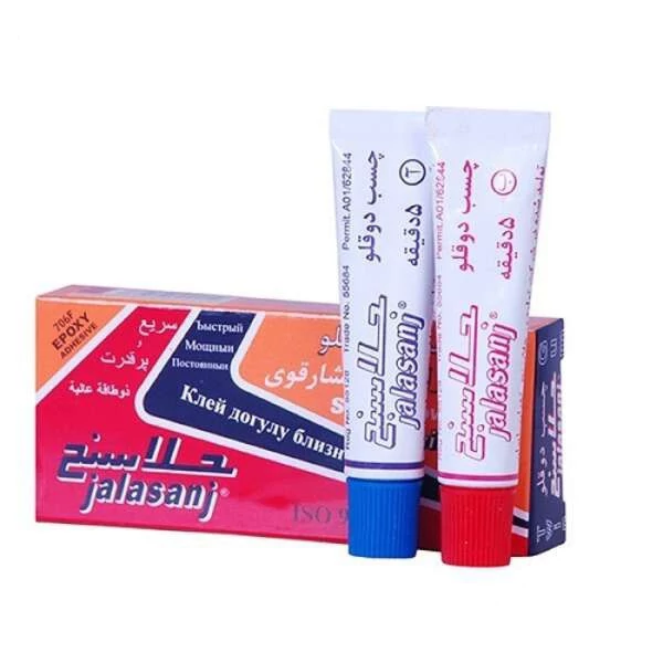 چسب دوقلو فشار قوی طوسی جلاسنج ا Super Power Twin Gum JALASANJ پک 3 عددی 