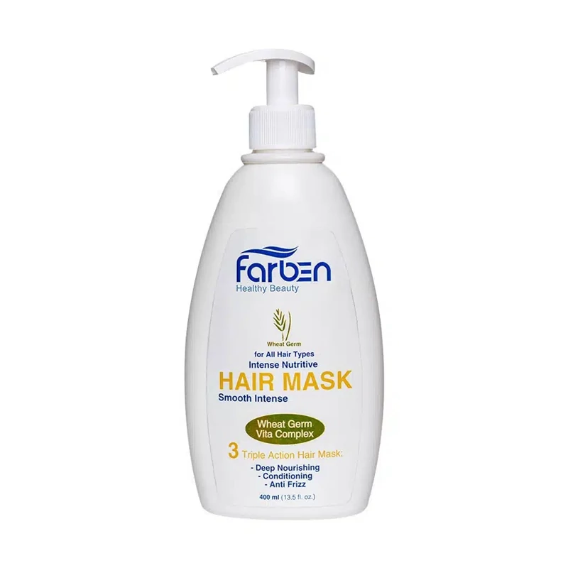 ماسک مو فاربن مدل Wheat Germ حجم 400 میلی لیتر