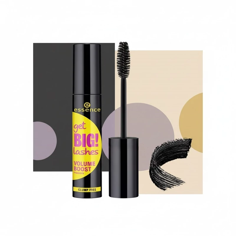 اسنس ریمل 12 میل بیگ لش get BIG Lashes VOLUME BOOST CLUMP FREE