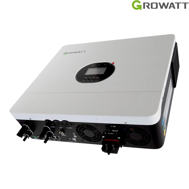 سانورتر 6 کیلووات، 48 ولت MPPT برند Growatt مدل SPF 6000 ES Plus