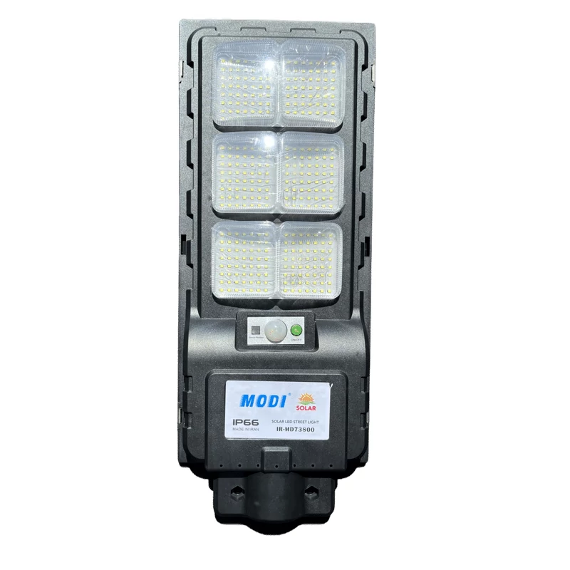 چراغ خیابانی خورشیدی 80 وات مودی سری IR-MD73800