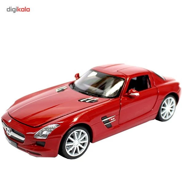 ماکت ماشین چه ژی مدل فلزی عقبکش بنز SLS