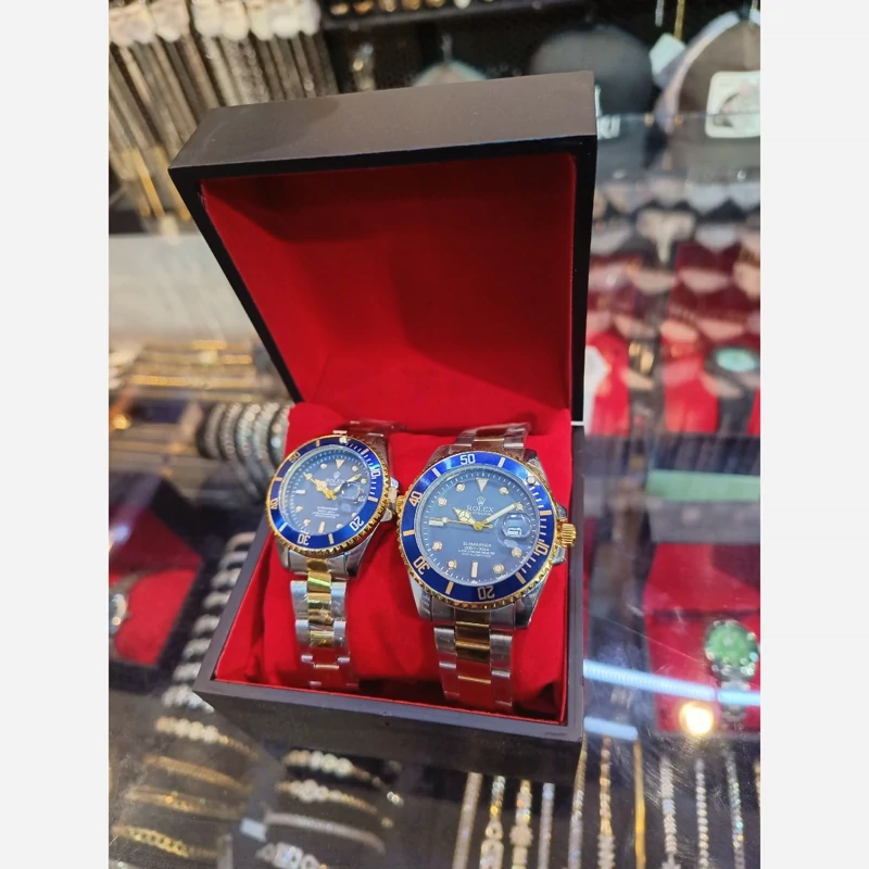 ساعت مچی ست مردانه و زنانه رولکس مدل مشهور سابمارینر Rolex