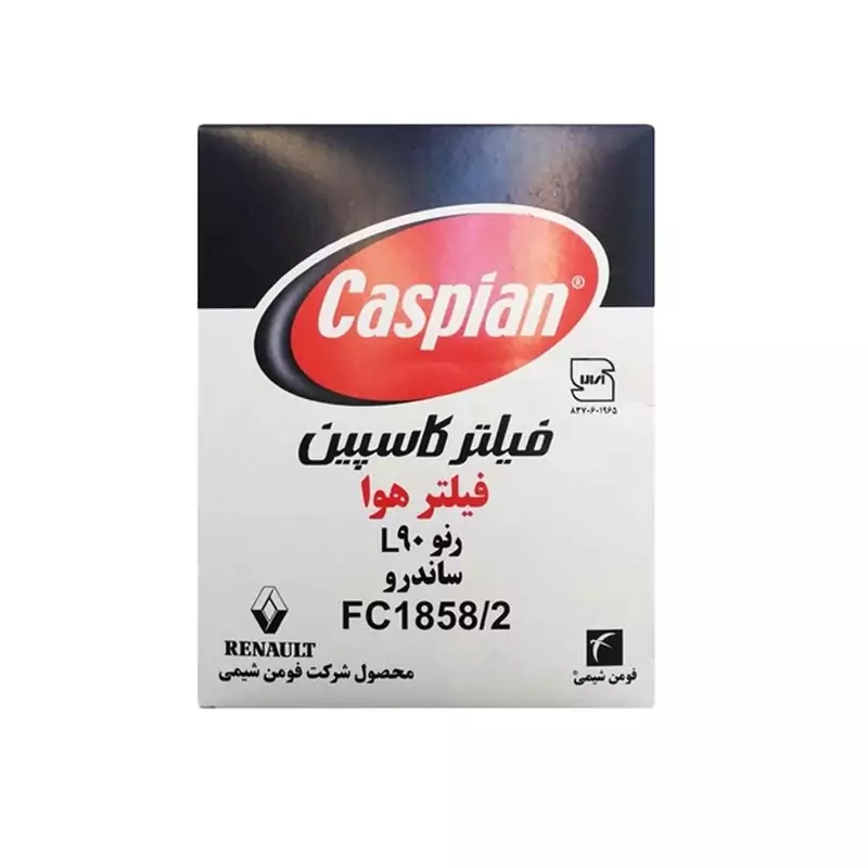 فیلتر هوای خودرو کاسپین مدل FC 18582 مناسب برای رنو ساندرو