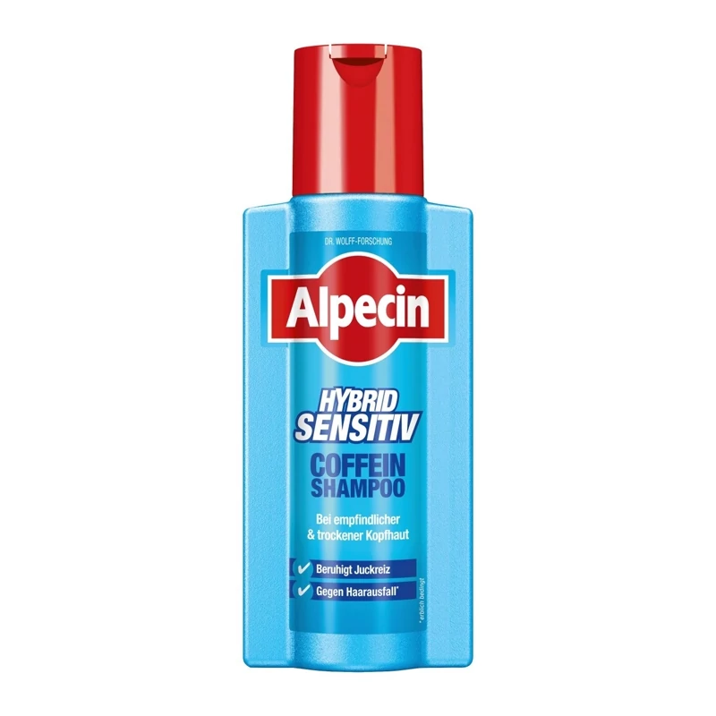 شامپو کافئین HYBRID SENSITIVE آلپسین ALPECIN