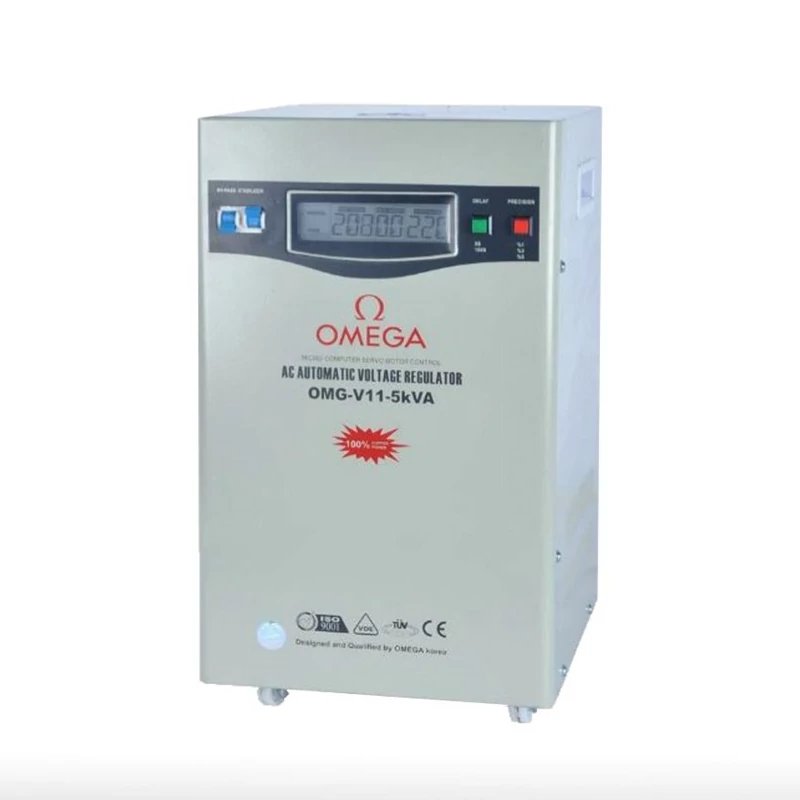 استابیلایزر تکفاز ایستاده 5 کاوا امگا مدل OMG-V11-5K