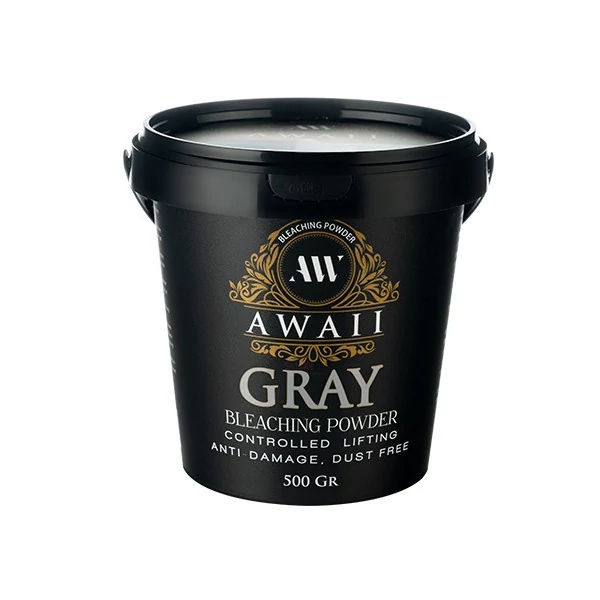 پودر دکلره آوایی مدل خاکستری GRAY وزن 500 گرم