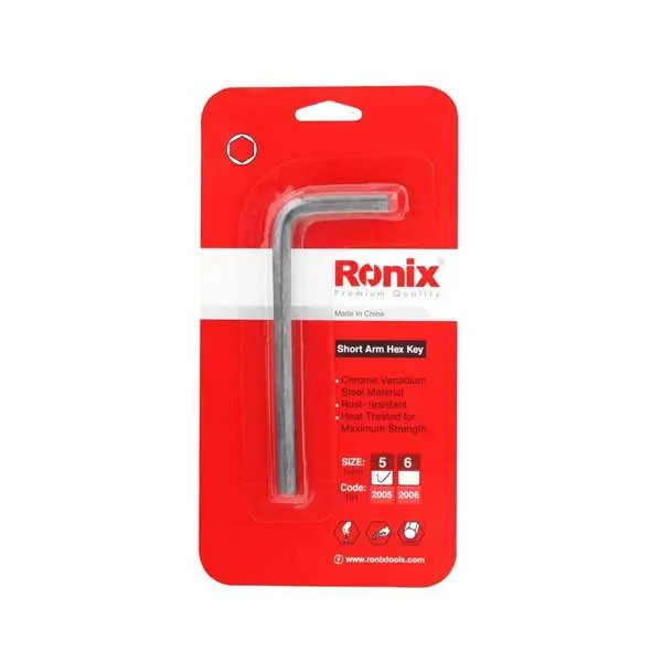 آلن سایز 5 کوتاه رونیکس RH-2005