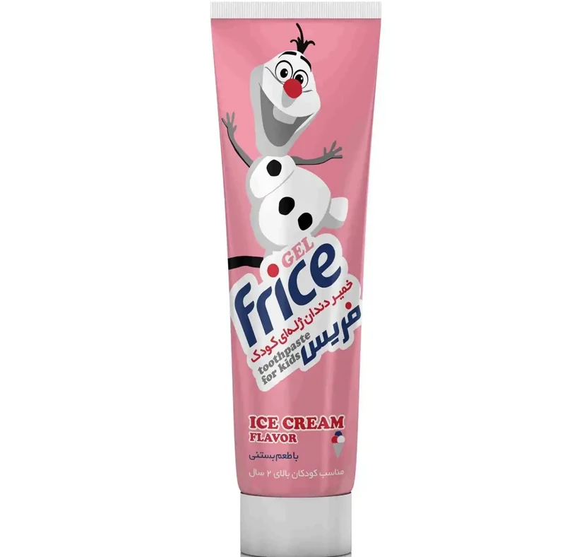 خمیردندان کودک فریس مدل Ice Cream حجم 70 میلی لیتر