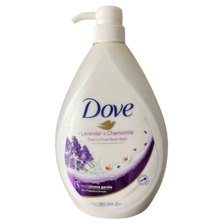 شامپو بدن داو Dove مدل go fresh رایحه خیار وزن 550 میل