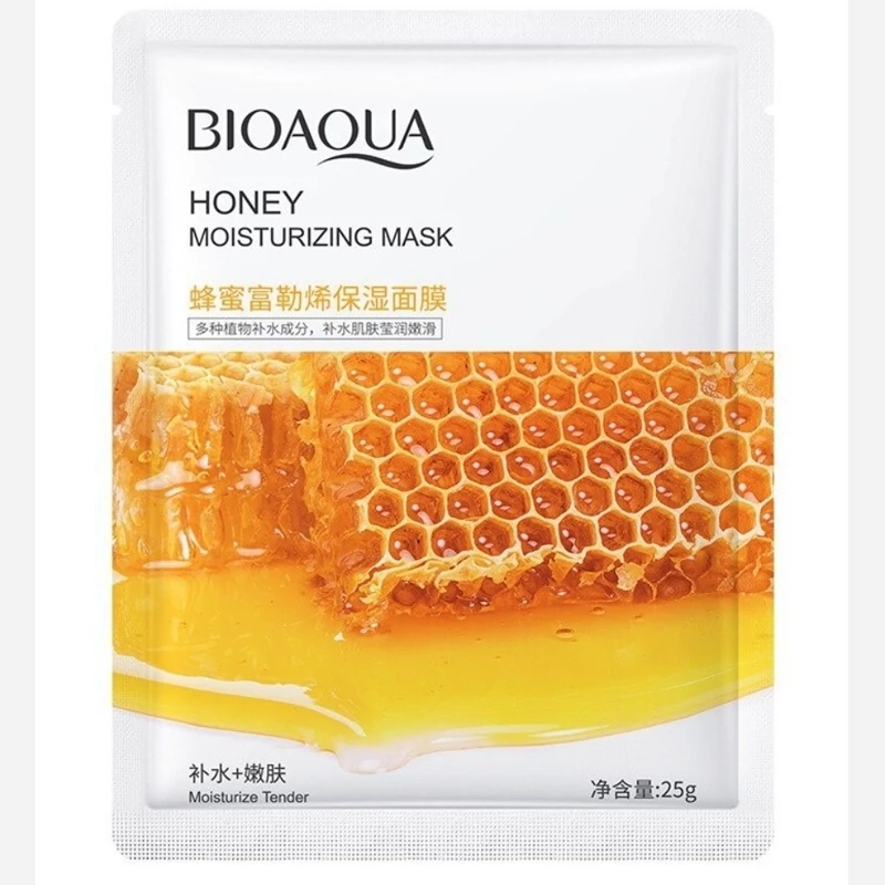 ماسک ورقه ای صورت بیوآکوا Bioaqua حاوی عصاره عسل