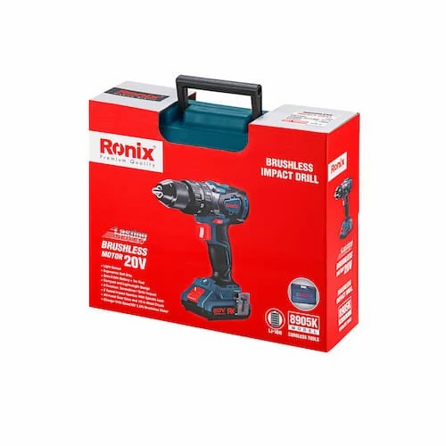 دریل شارژی براشلس 8905k رونیکس 