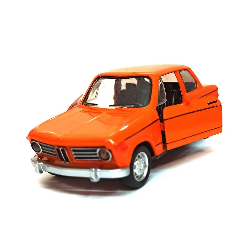ماکت ماشین فلزی BMW 2002 عقبکش موزیکال رنگ خاکستری