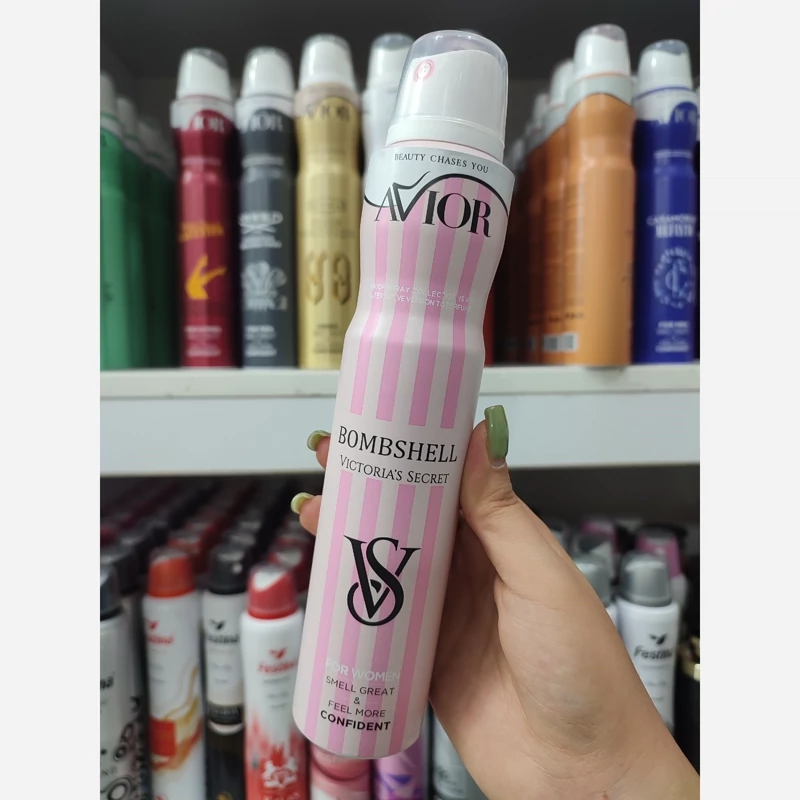 اسپری بدن زنانه اویور مدل Bombshell_Victorias Secret حجم 200 میلی لیتر