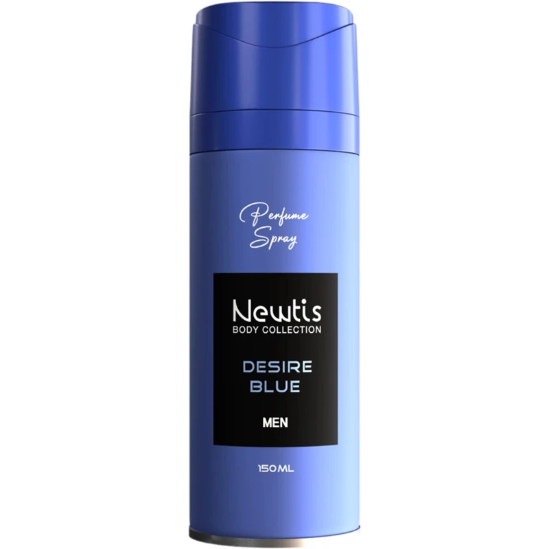 اسپری خوشبو کننده بدن مردانه نیوتیس مدل Desire Blue حجم 150 میلی لیتر