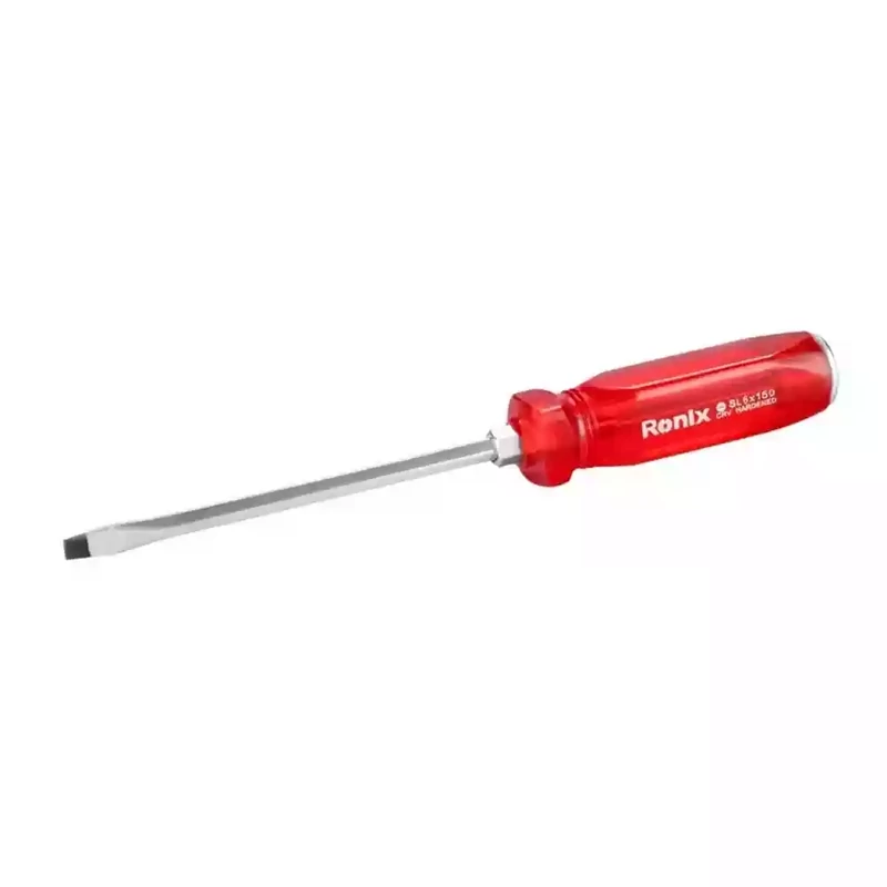 پیچ گوشتی دو سو ضربه خور دسته کریستالی رونیکس مدل RH-2962