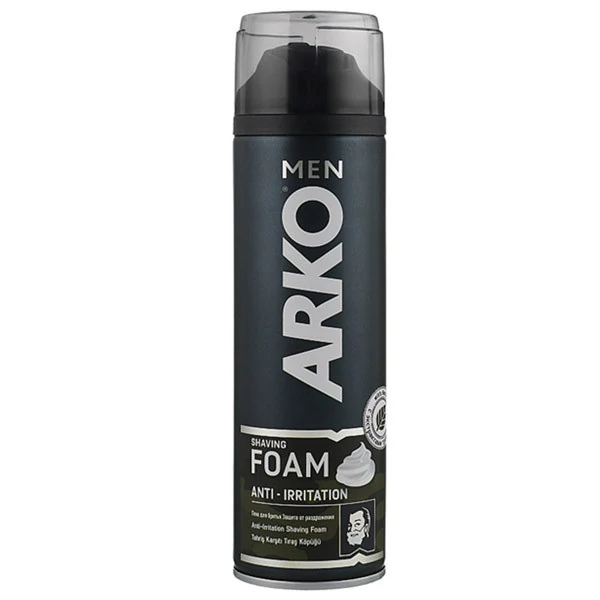 فوم اصلاح آرکو ARKO مدل ضد التهاب حجم 200 میل