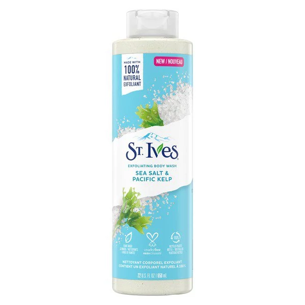شامپو بدن سینت ایوز مدل ST IVES – SEA SALT &amp; PACIFIC KELP