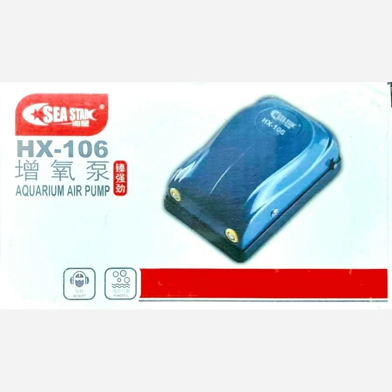 پمپ هوا اکواریوم SEA STAR مدل HX106