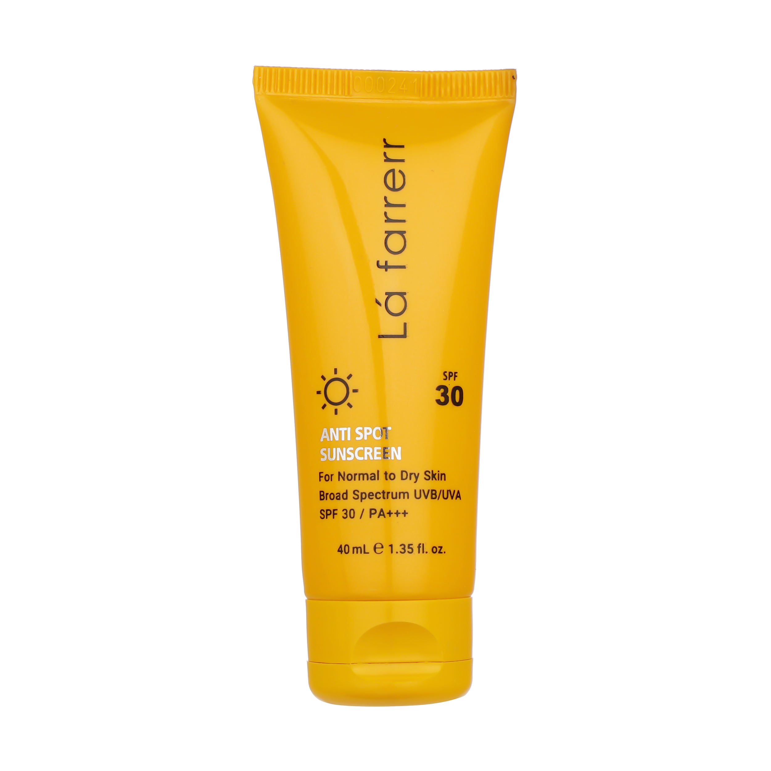کرم ضدآفتاب و ضدلک بیرنگ لافارر مدل SPF30، مناسب پوستهای خشک و معمولی، حجم 40 میلیلیتر
