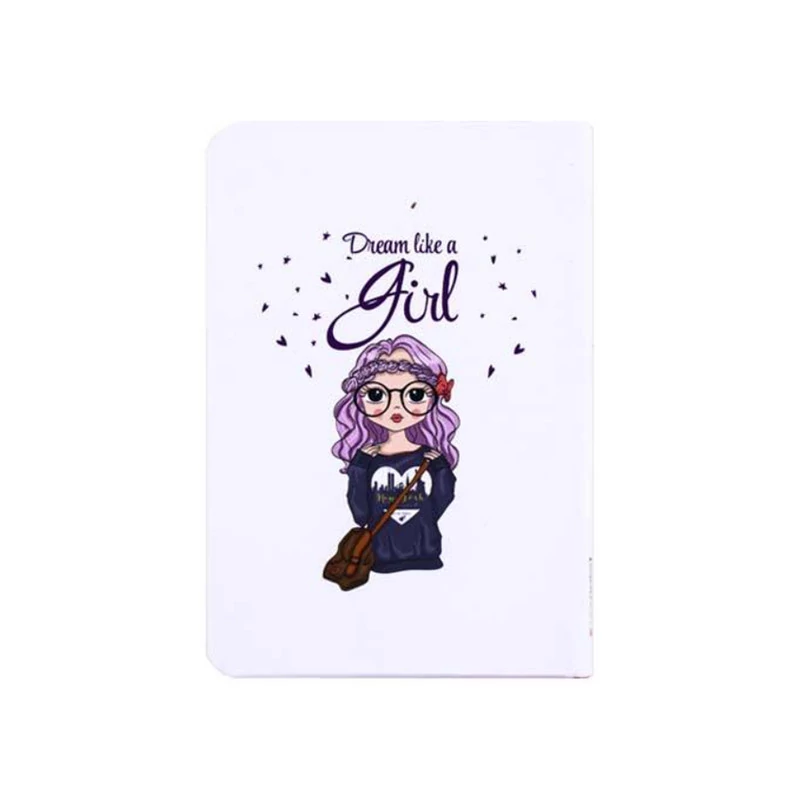دفتر یادداشت دات نوت مدل Dream like a girl کد 1 DNJ
