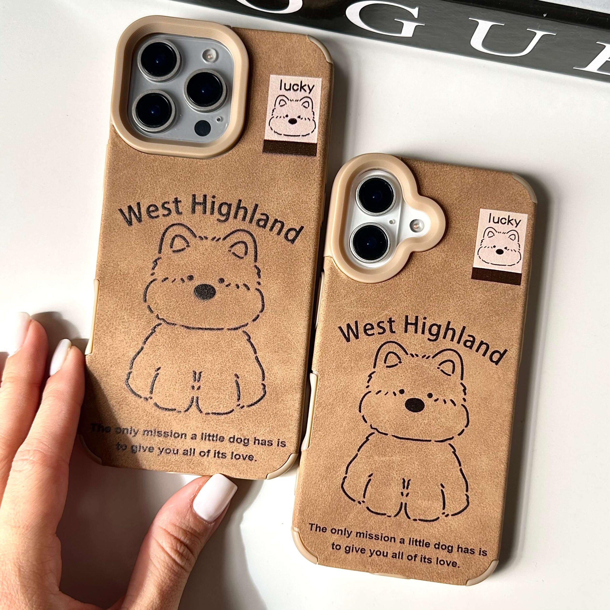 قاب فانتزی Puppy Love مناسب آیفون 13pro